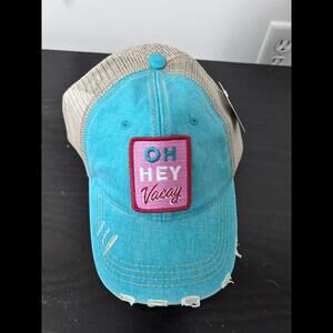 NWT OH Hey Vacay trucker‎ Hat Women's